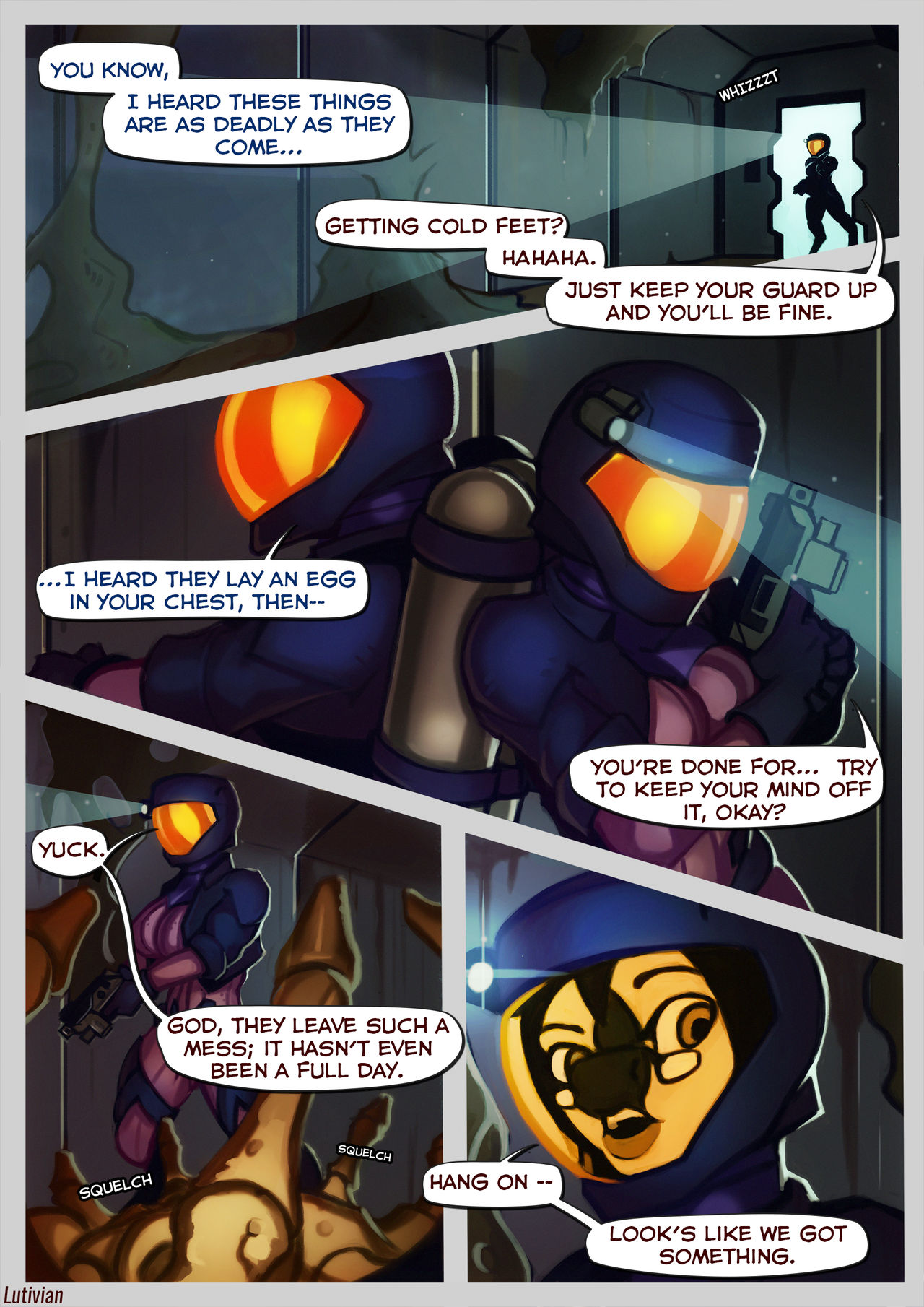 Face Hugger Fraternization page 2 full