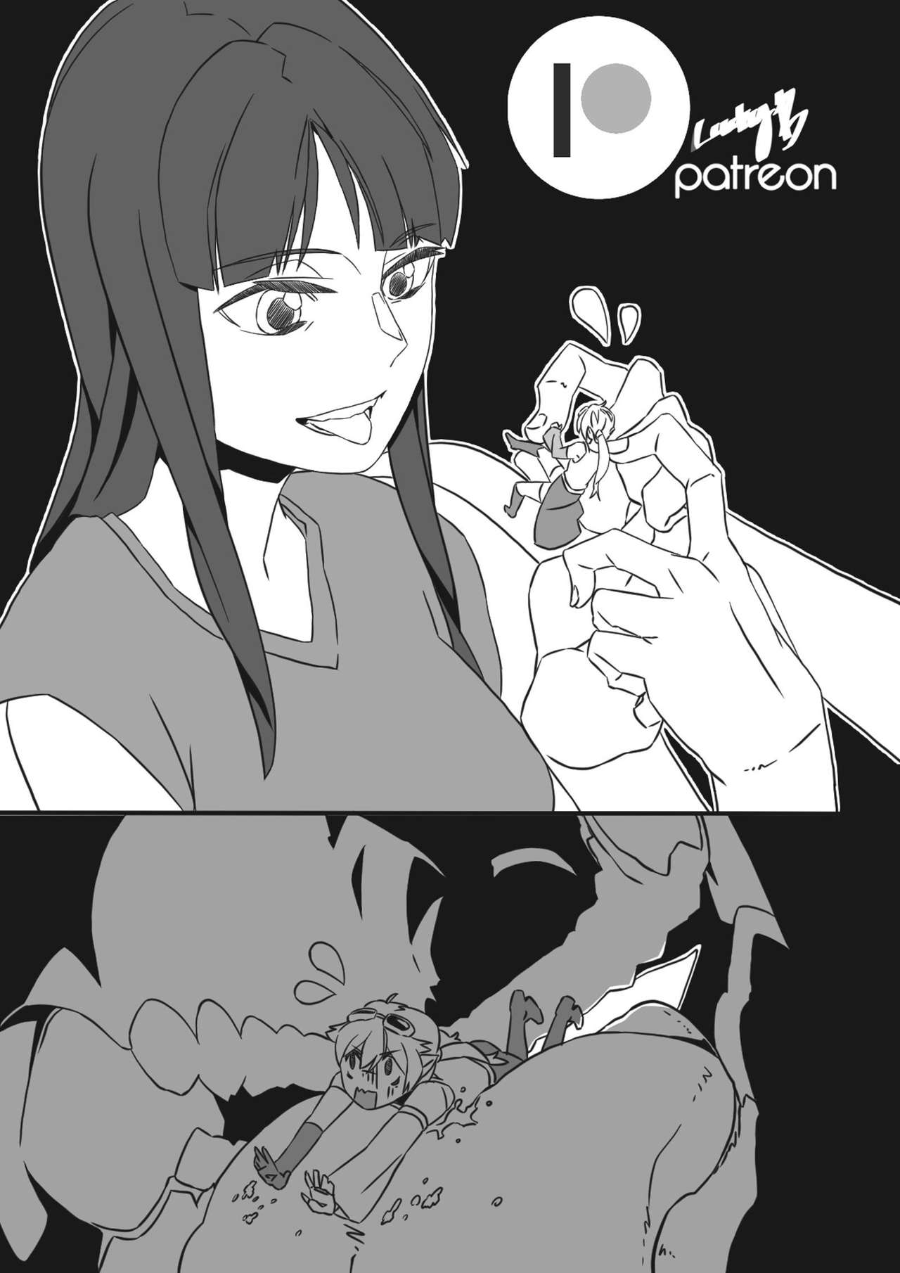Nico Robin eats Jessica page 1 full