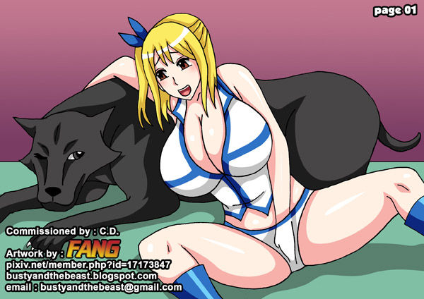 Busty and the Beast Lucy Heartfilia page 1 full