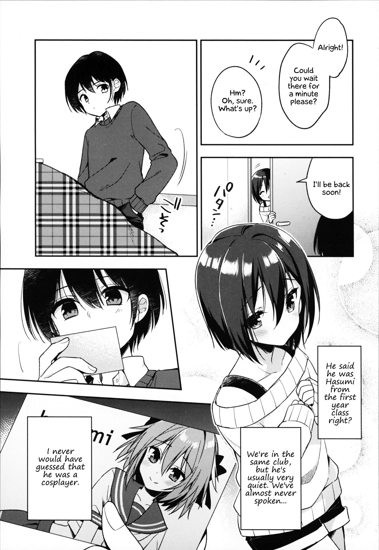 Astolfo Cos no Kouhai ni Kokuhaku Sarete Sex Shita Hanashi | A Story About My Astolfo Cosplaying Kouhai  Confessing His Love and Having Sex. page 6 full
