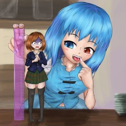 30cm no Kobito-chan o Marunomi suru