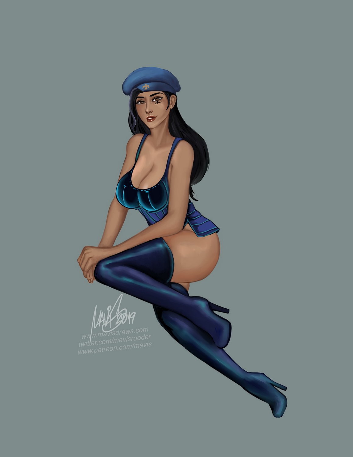 Overwatch Babes Pin-Ups page 10 full