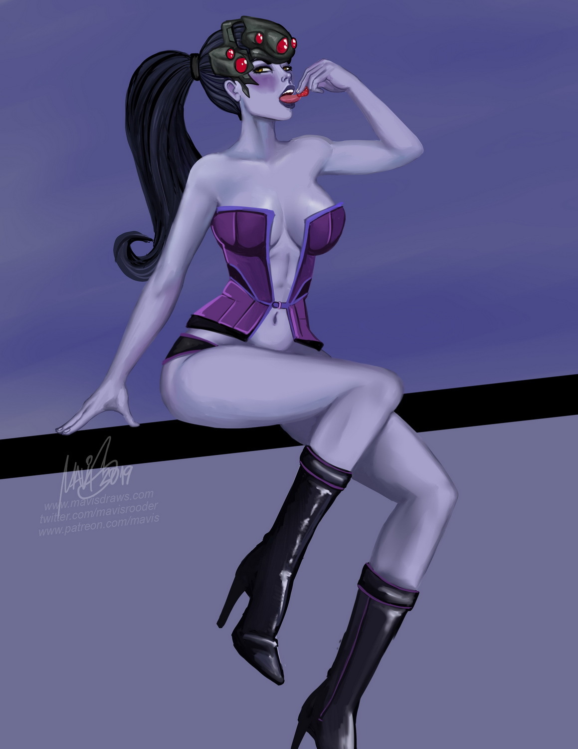 Overwatch Babes Pin-Ups page 3 full