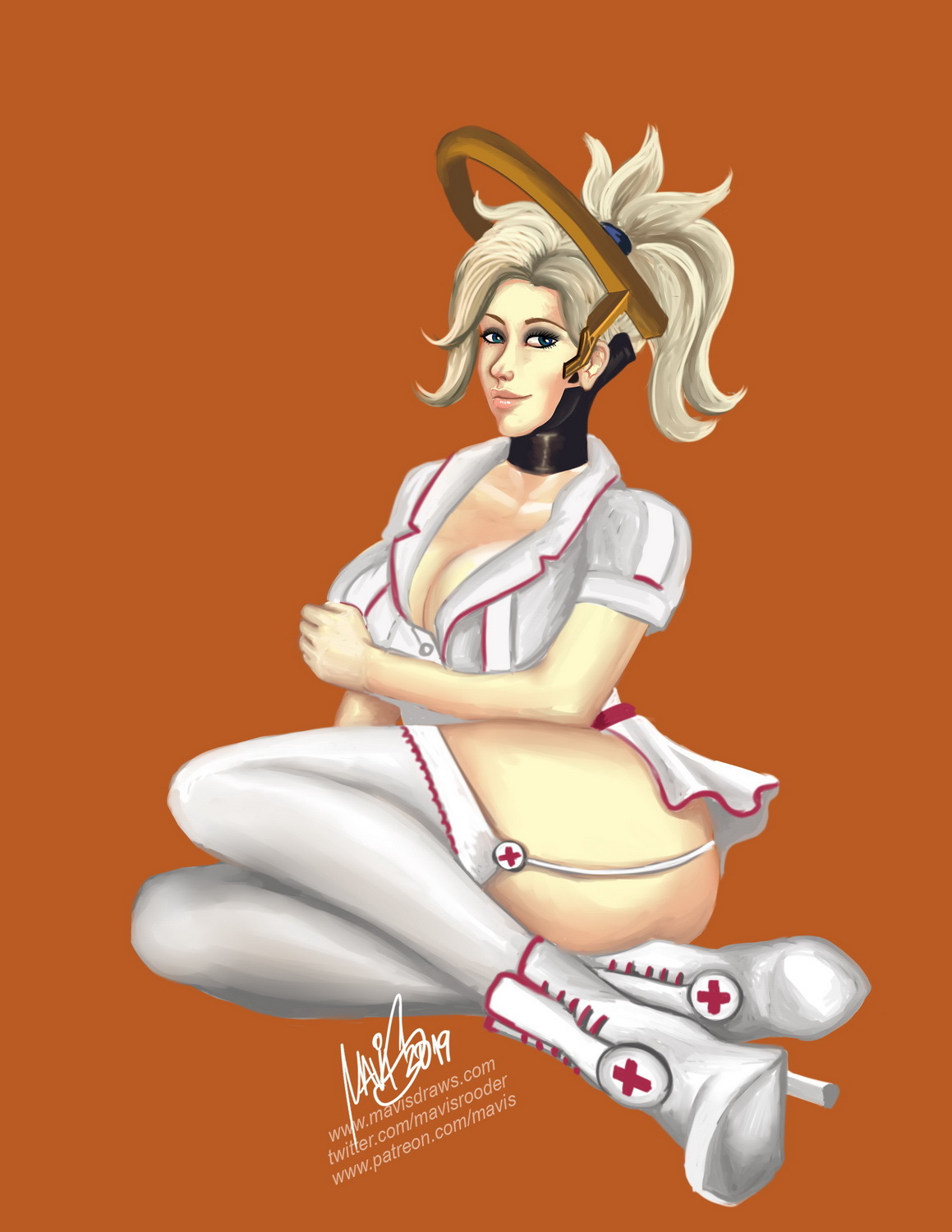 Overwatch Babes Pin-Ups page 7 full
