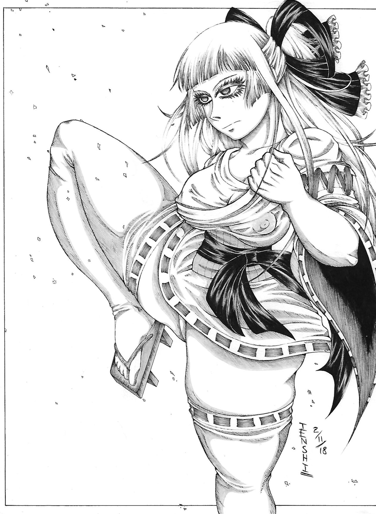 Tenshi Okihana - Hentai drawings page 4 full