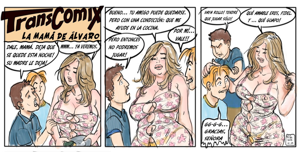 La mama de Alvaro page 1 full
