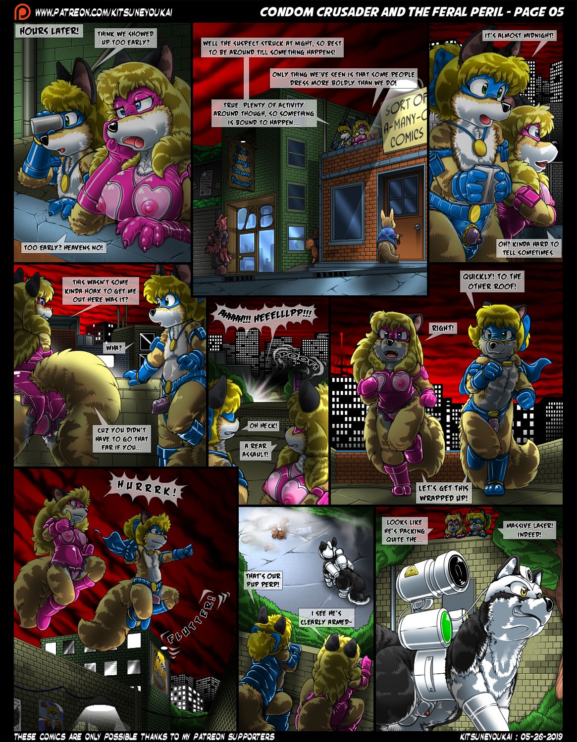 Condom Crusader and the Feral Peril page 5 full