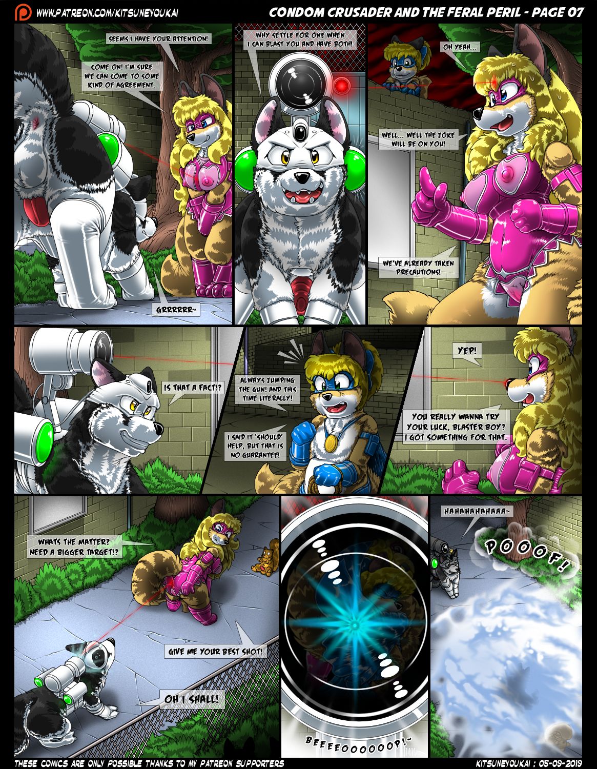 Condom Crusader and the Feral Peril page 7 full