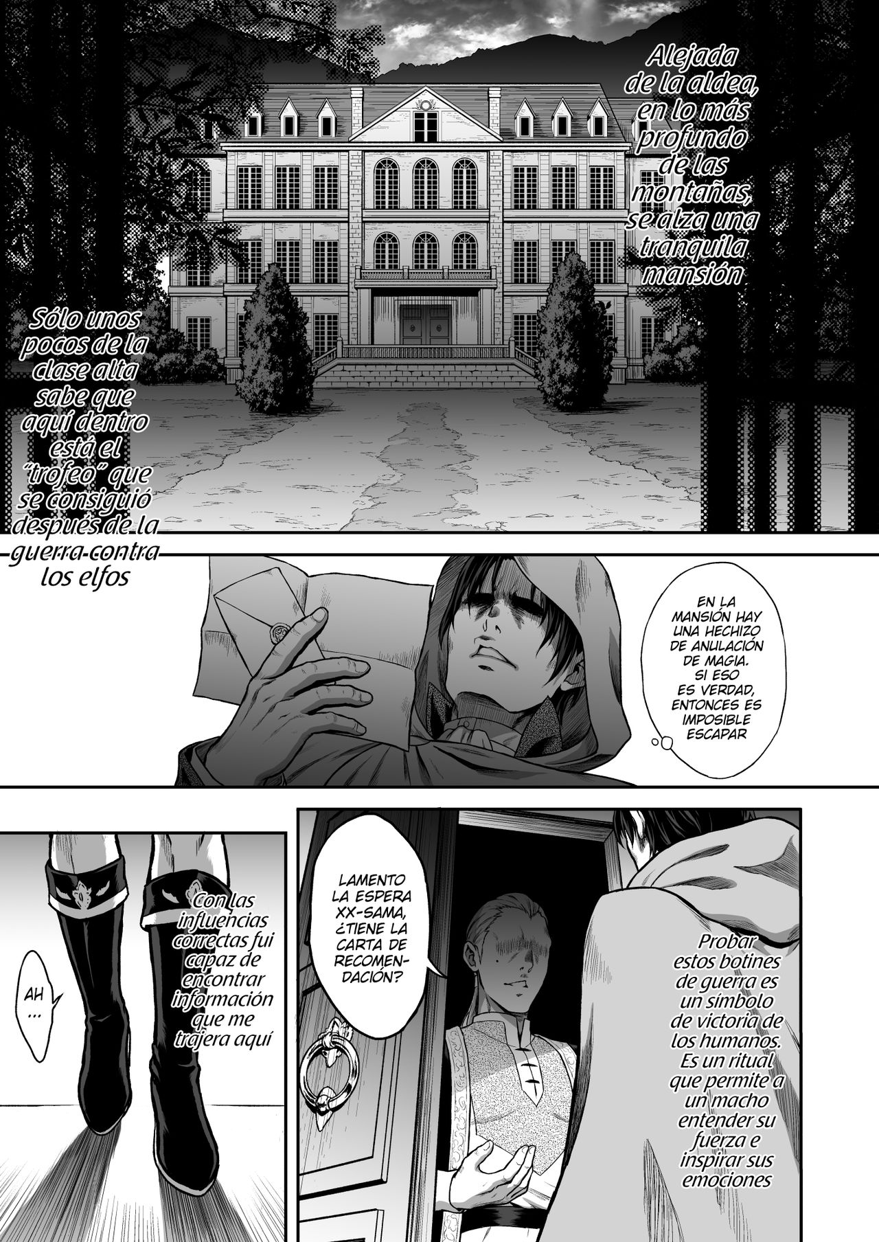 Yuukyuu no Shou Elf 1 "Dokuhebi" | La Elfa Eterna I "Una Serpiente Venenosa" page 4 full