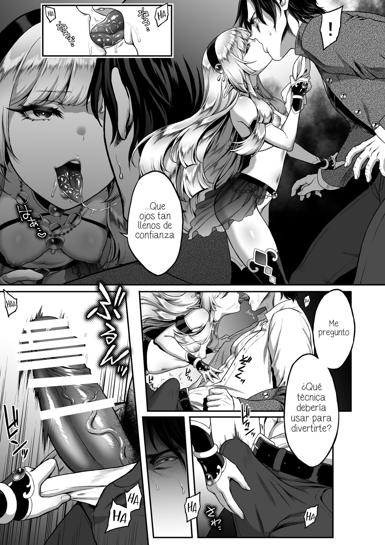 Yuukyuu no Shou Elf 1 "Dokuhebi" | La Elfa Eterna I "Una Serpiente Venenosa" page 8 full