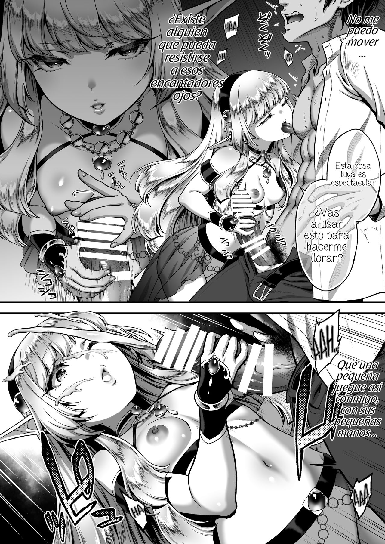 Yuukyuu no Shou Elf 1 "Dokuhebi" | La Elfa Eterna I "Una Serpiente Venenosa" page 9 full