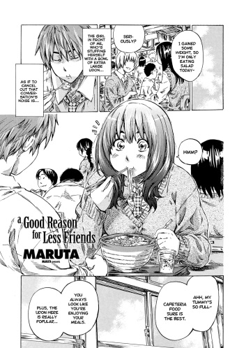 Tomodachi ga Sukunakutemo Yoi Riyuu | A Good Reason for Less Friends   =TV= cover