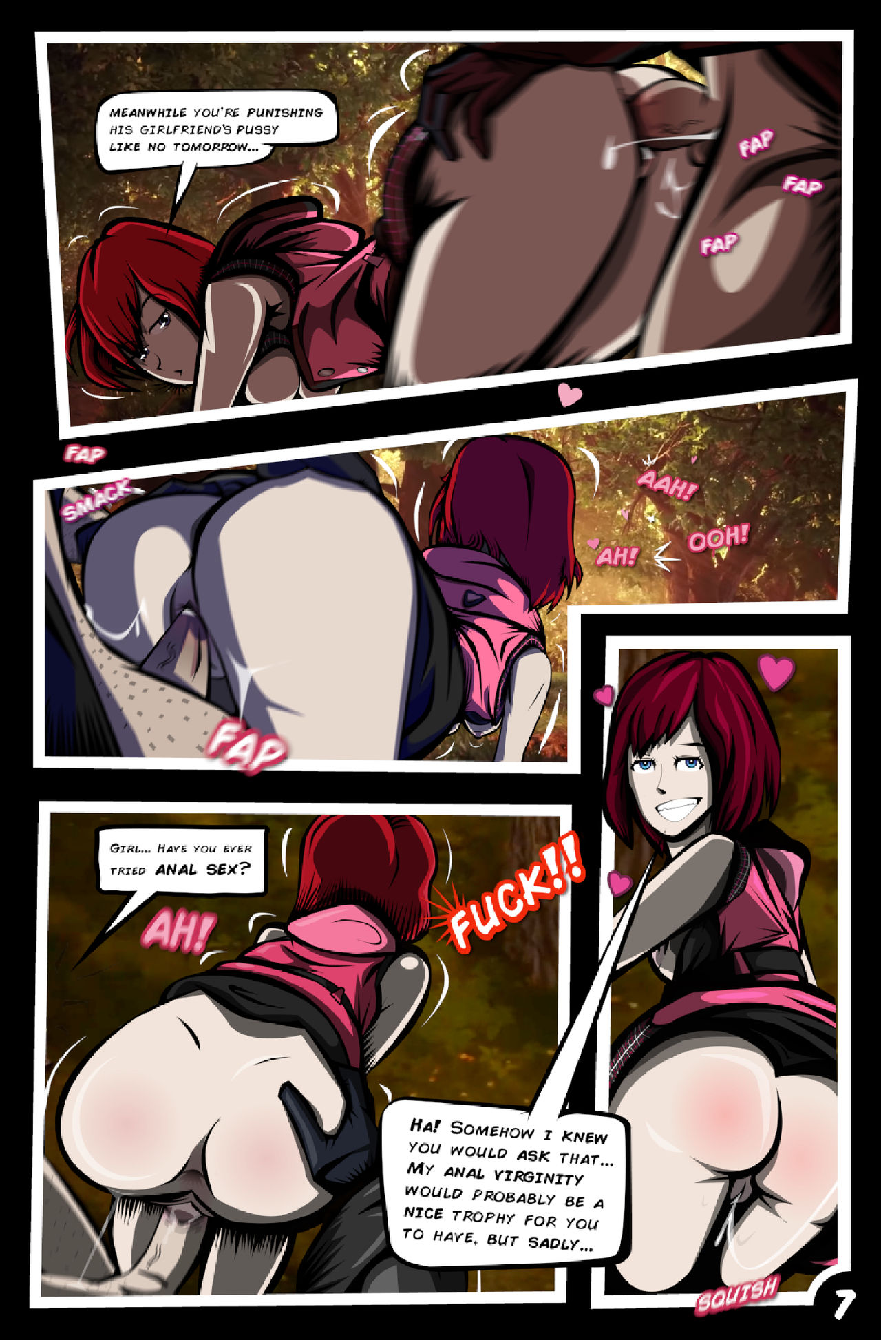 KINGDOM HEARTS XXX Pillow Talk Vol.1 - Kairi's Training page 7 full