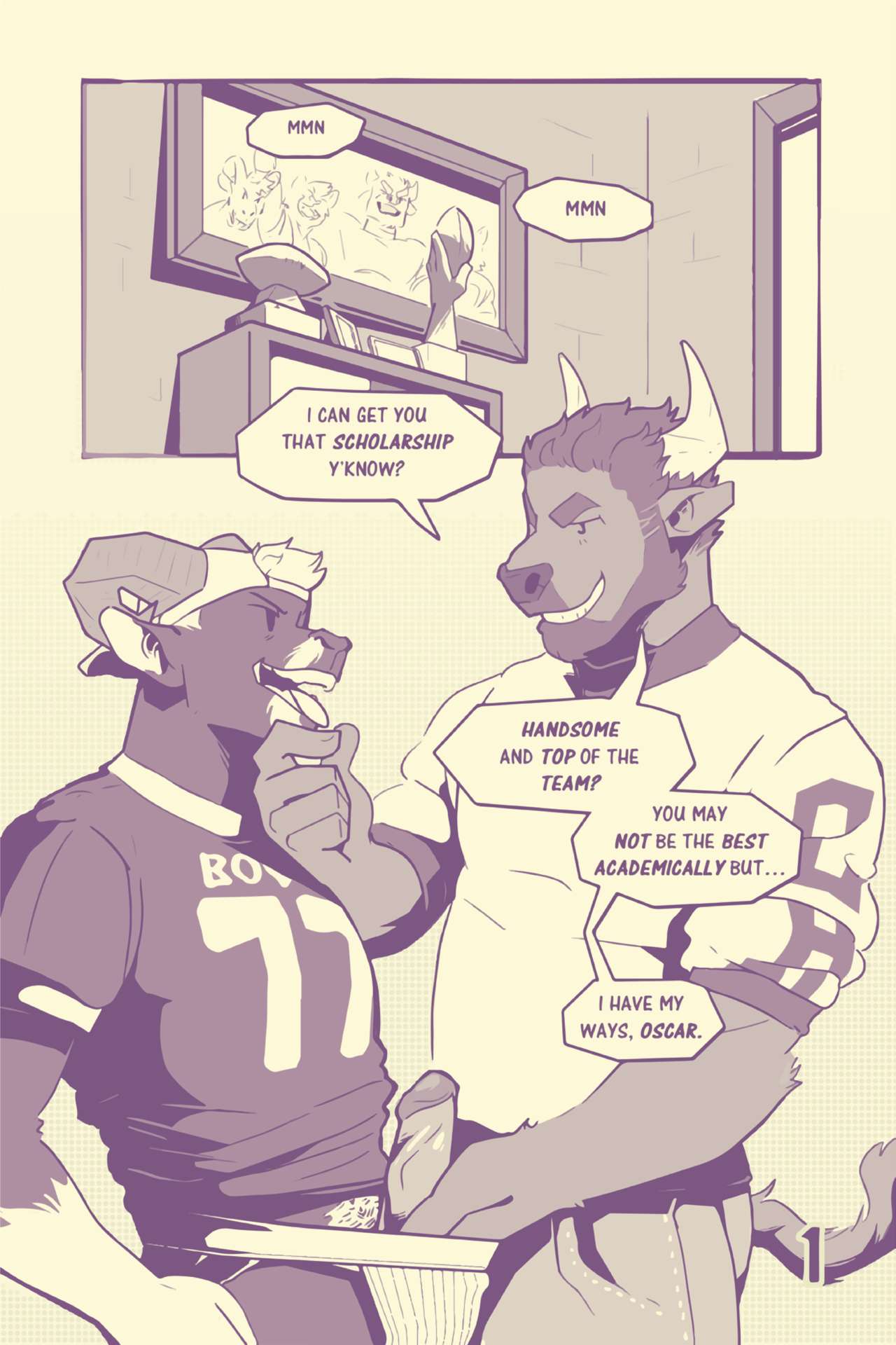 Caricatures: Chapter 1 page 4 full