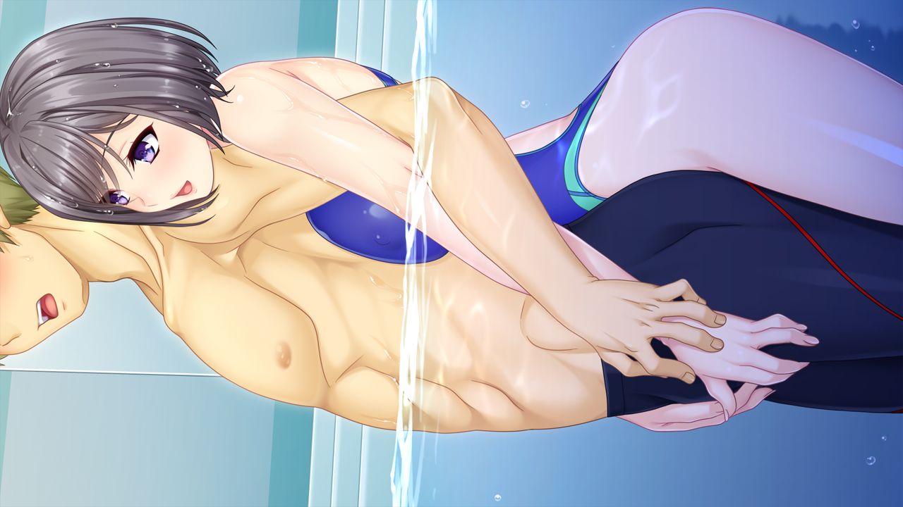 Mesu Ochi! Kyonyuu Mizugi Tsuma-tachi to no Love Ero Swimming! ~Pool de Kanshiin no Baito o Hajimetara Mizugi no Hitozuma-tachi ni Kakomarete Doutei Soushitsushita!?~ page 6 full