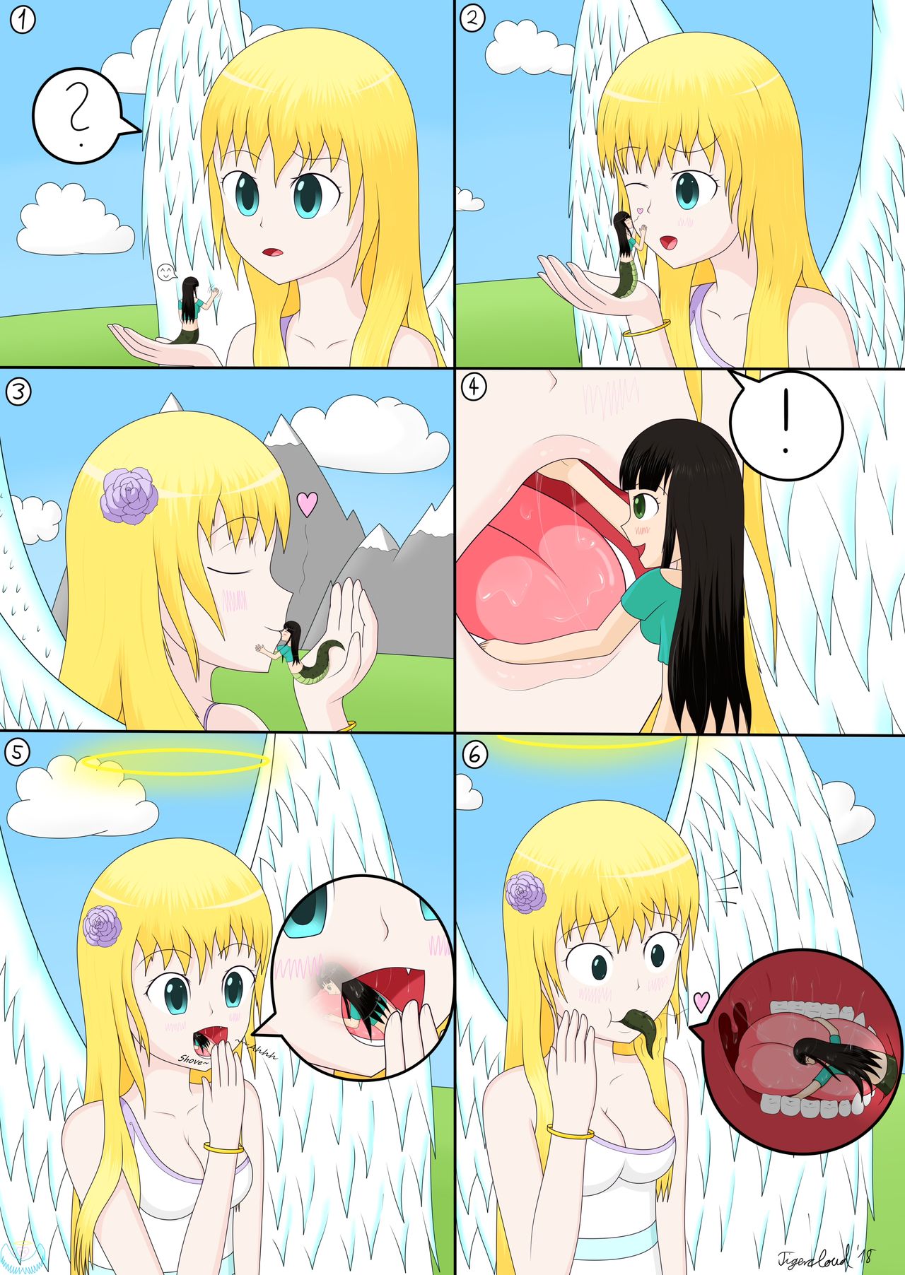 Tigerclouds willing food Lila page 1 full