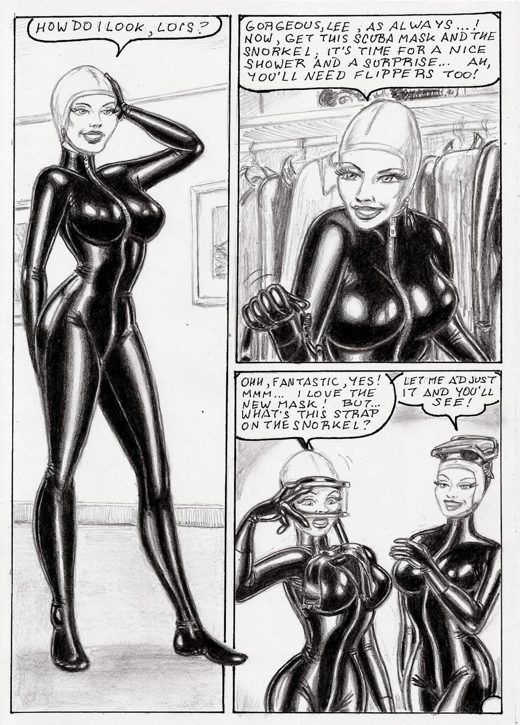 Nurse In Rubber page 1 full