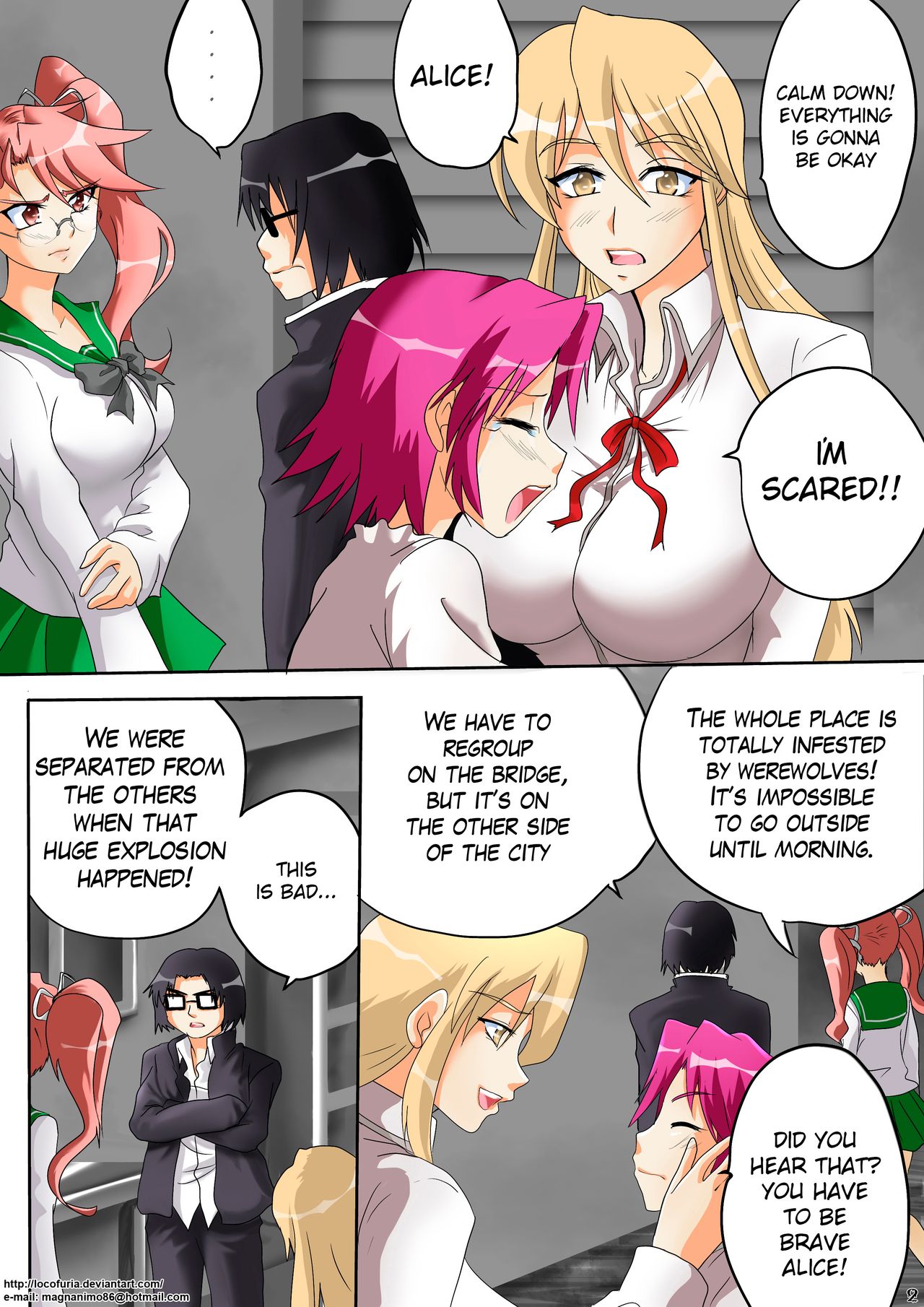 Highschool of the Werewolf page 5 full