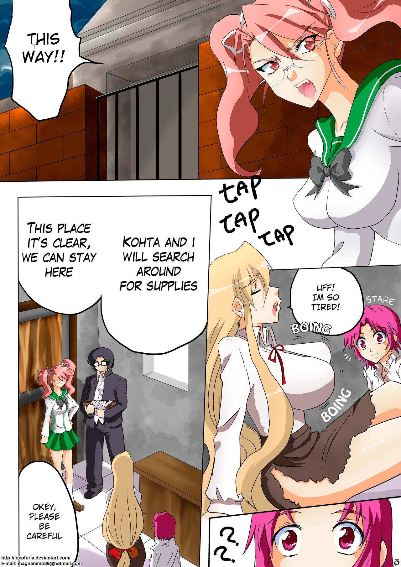 Highschool of the Werewolf page 6 full