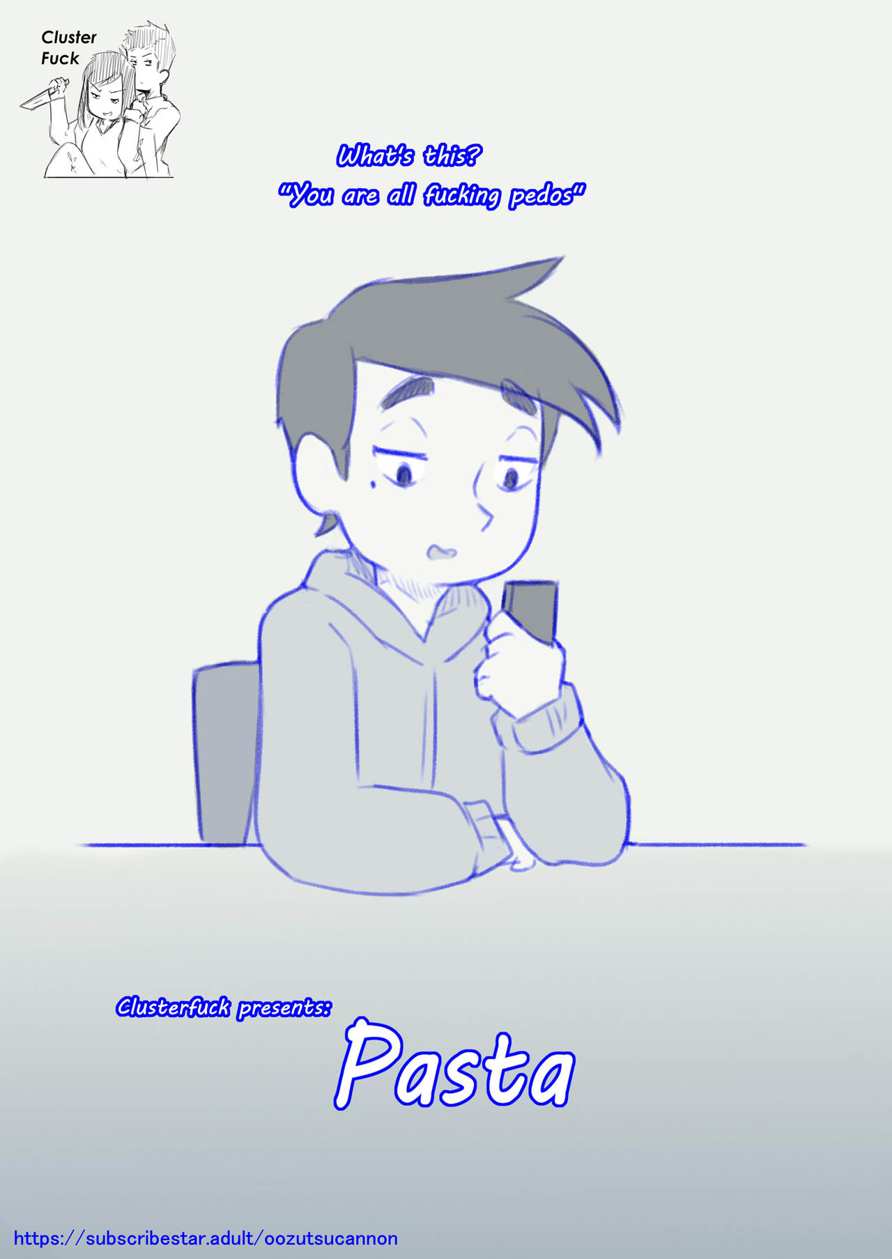 Clusterfuck Presents: Pasta page 1 full