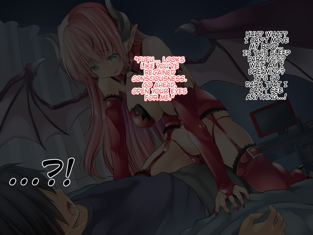 Succubus no Doinran Onee-san ni, Doutei mo Seieki mo Nanimokamo Shiboritorarechau Boku episode:1 page 4 full