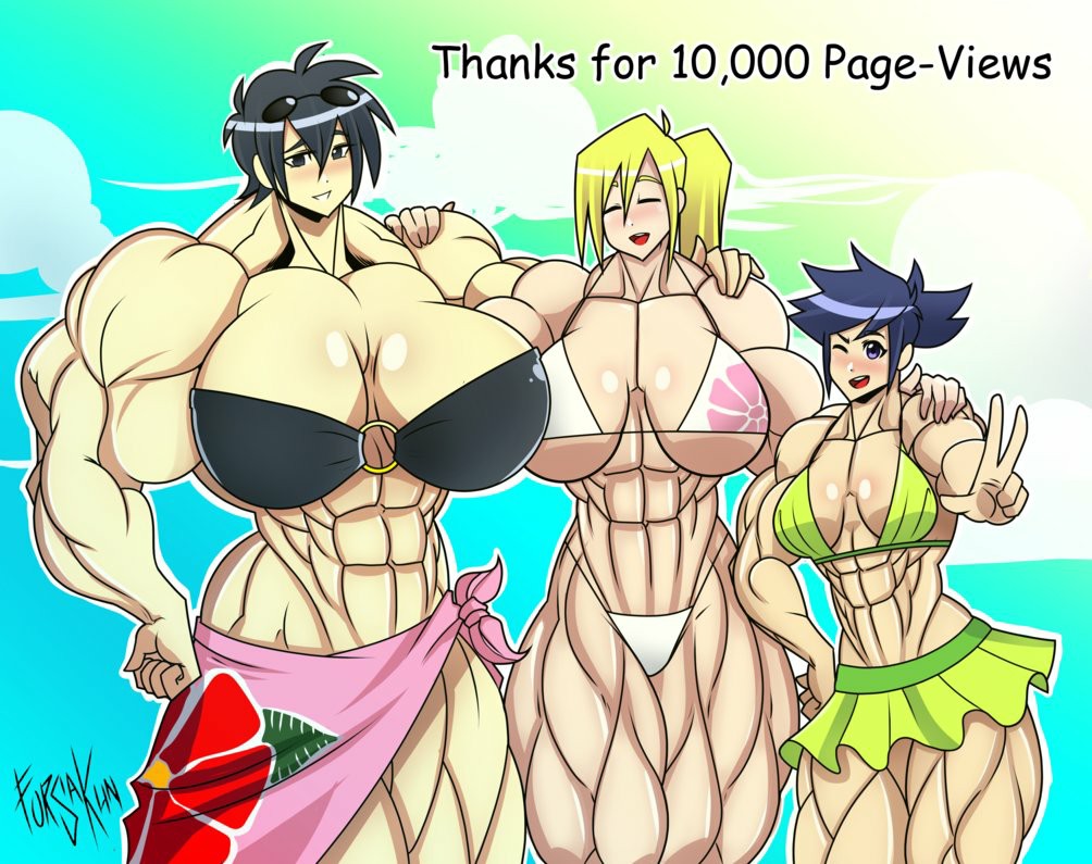 Muscle Girl 1 page 10 full