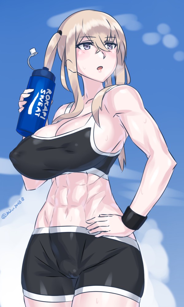 Muscle Girl 1 page 5 full