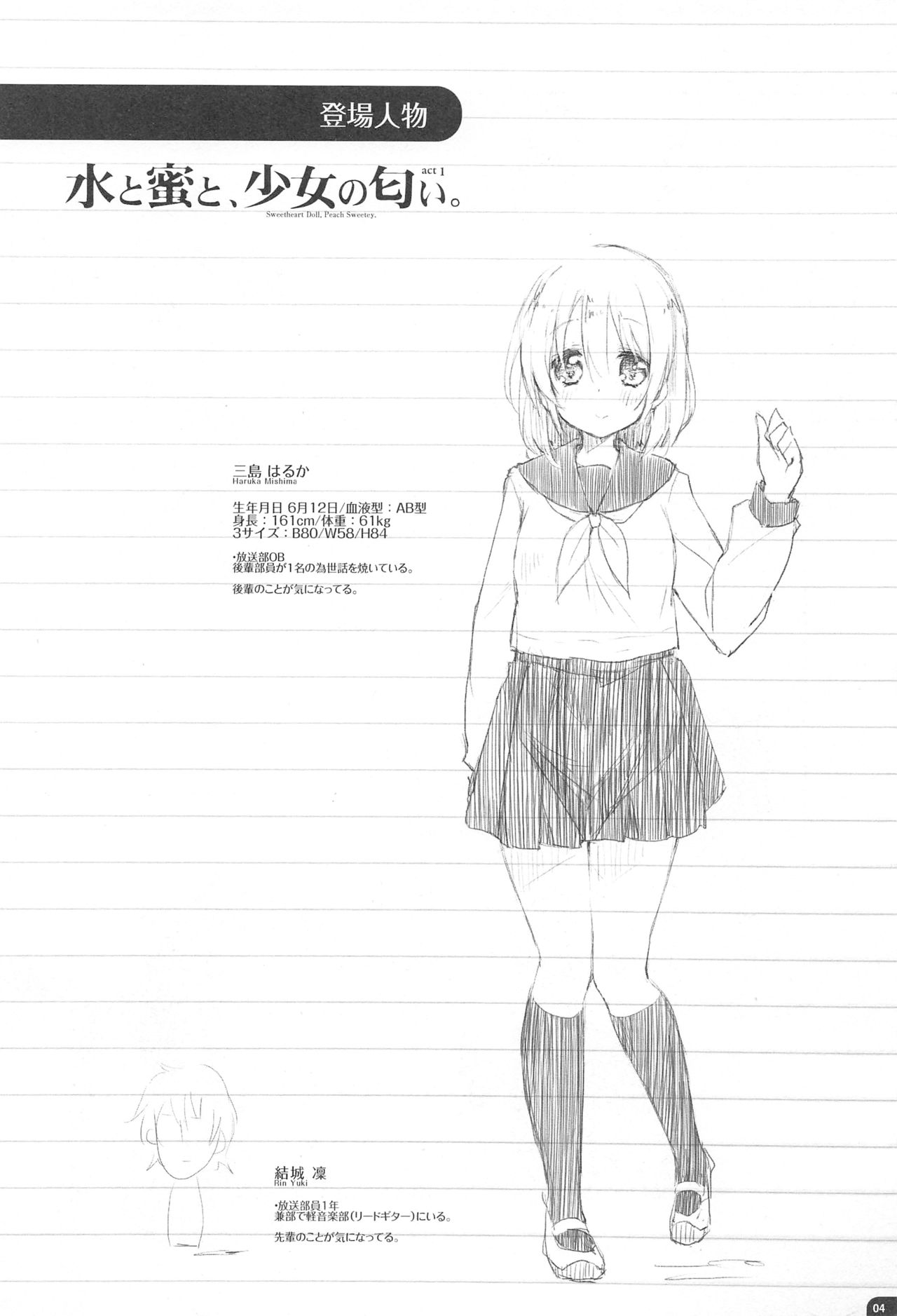 Mizu to Mitsu to, Shoujo no Nioi act1 page 3 full