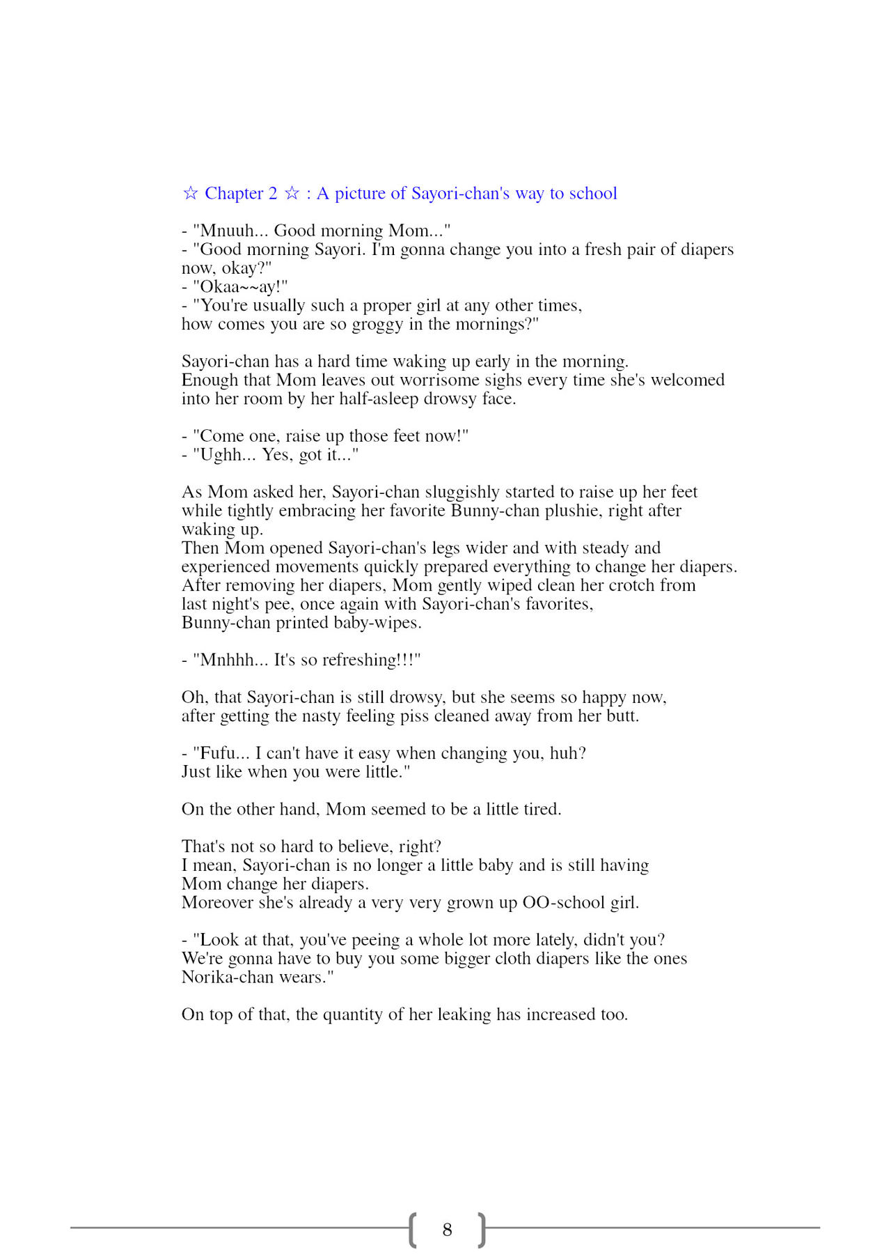 Omutsu na △ Gakkou - Sei Marine Gakuen <Zenpen> - Haru to Natsu no Kiroku page 8 full