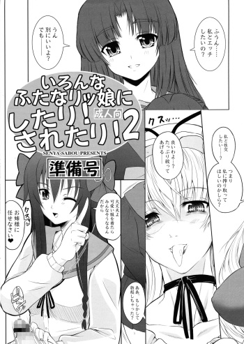 Ironna Futanarikko ni Shitari! Saretari! 2 Junbigou cover
