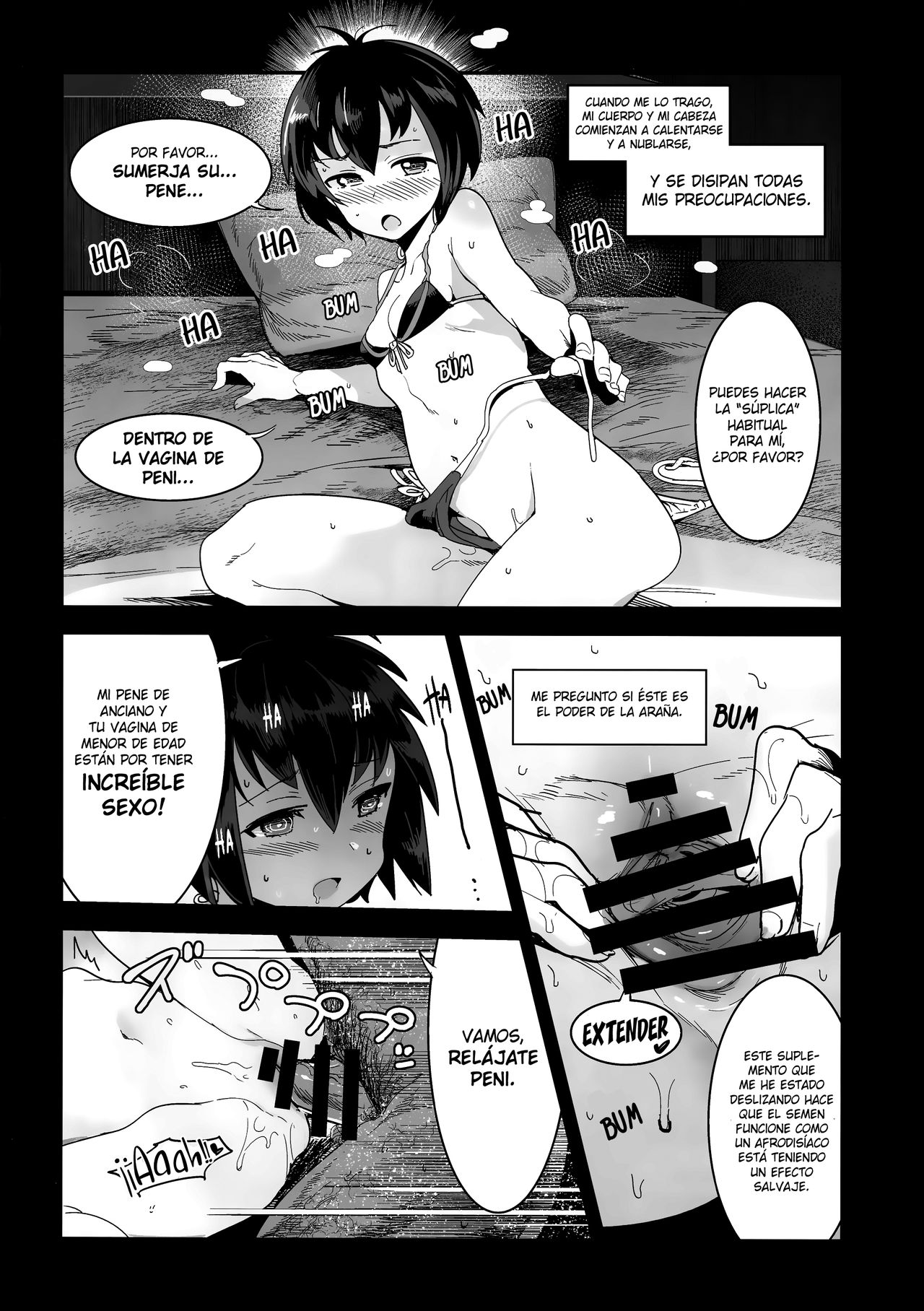Peni Parker no Usui Hon ni wa Ooinaru Sekinin ga Tomonau | Un Pequeño Libro De Peni Parker Conlleva una Gran Responsabilidad page 7 full