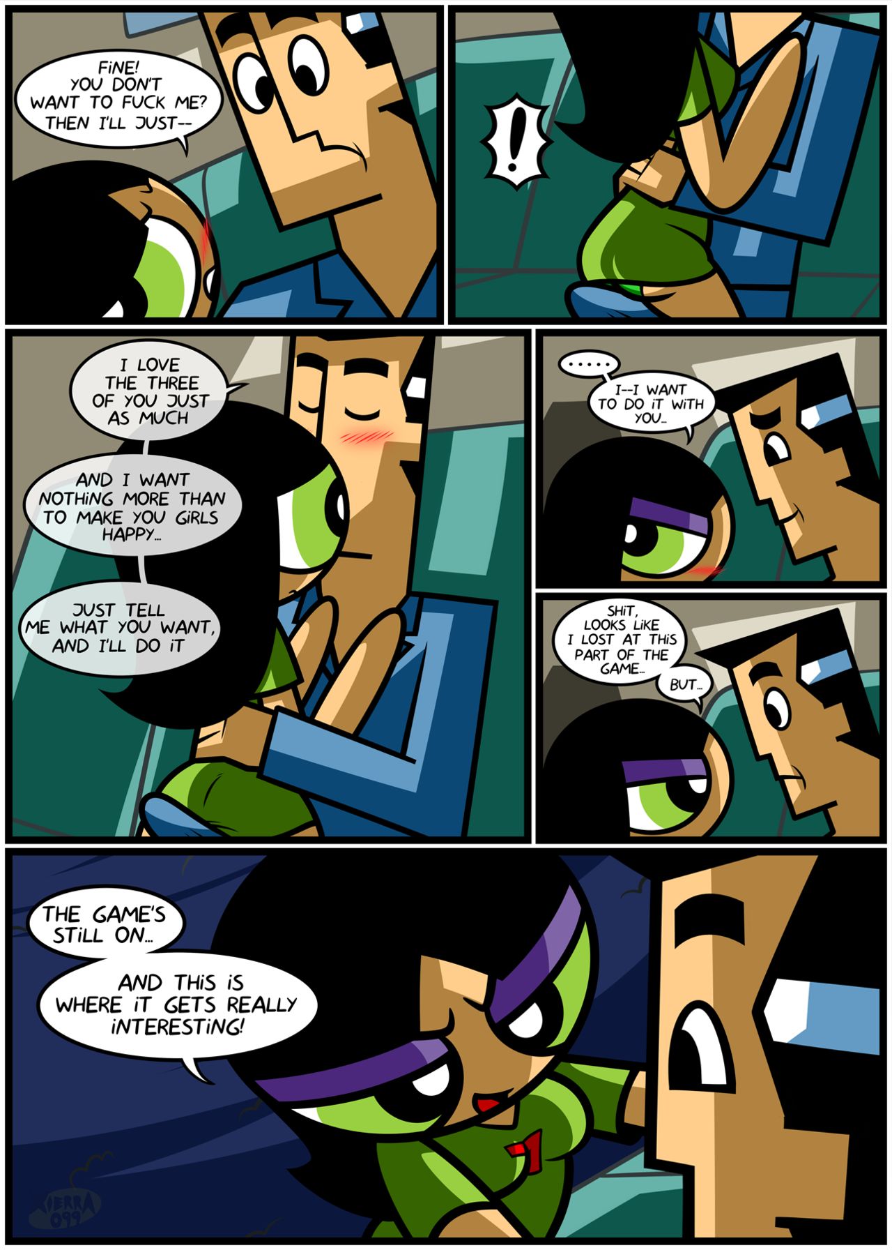 Buttercup's Game page 9 full