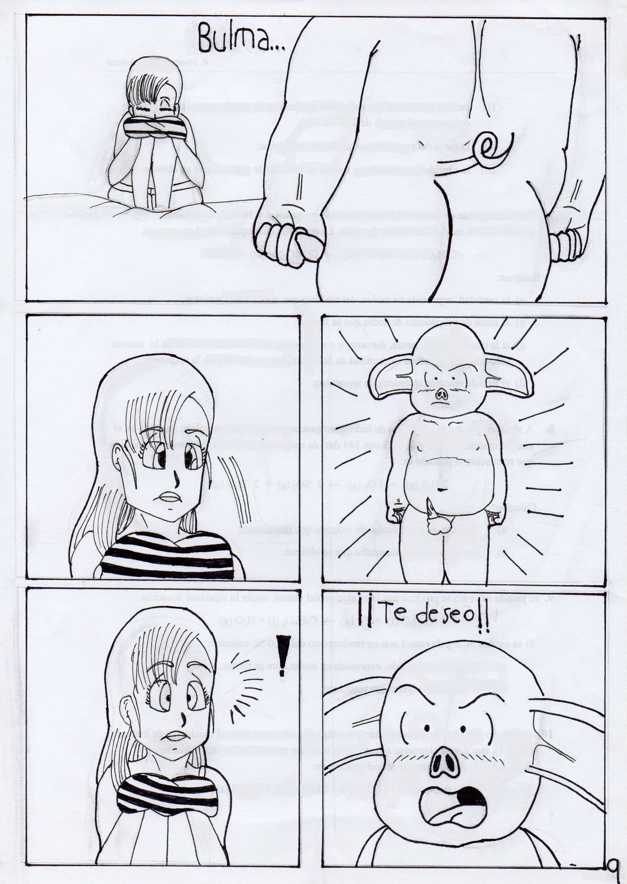 Desire Comics Nº1 : Oolong X Bulma page 10 full