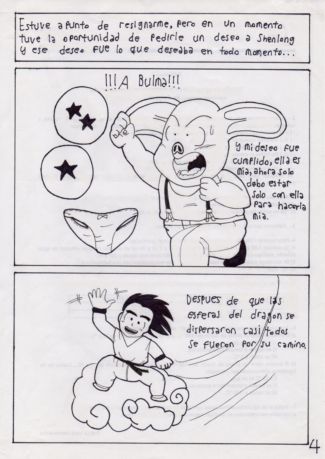 Desire Comics Nº1 : Oolong X Bulma page 5 full