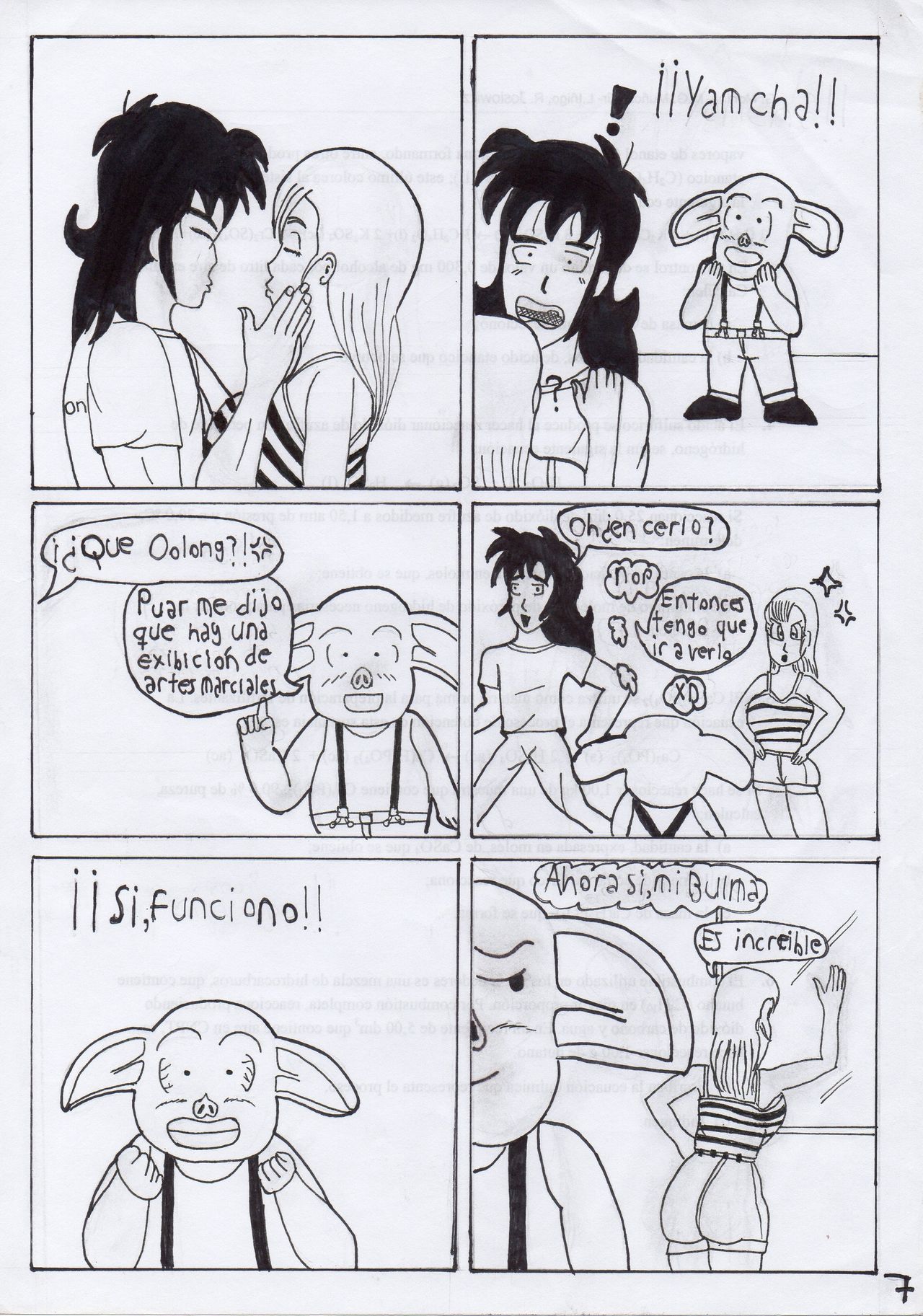 Desire Comics Nº1 : Oolong X Bulma page 8 full