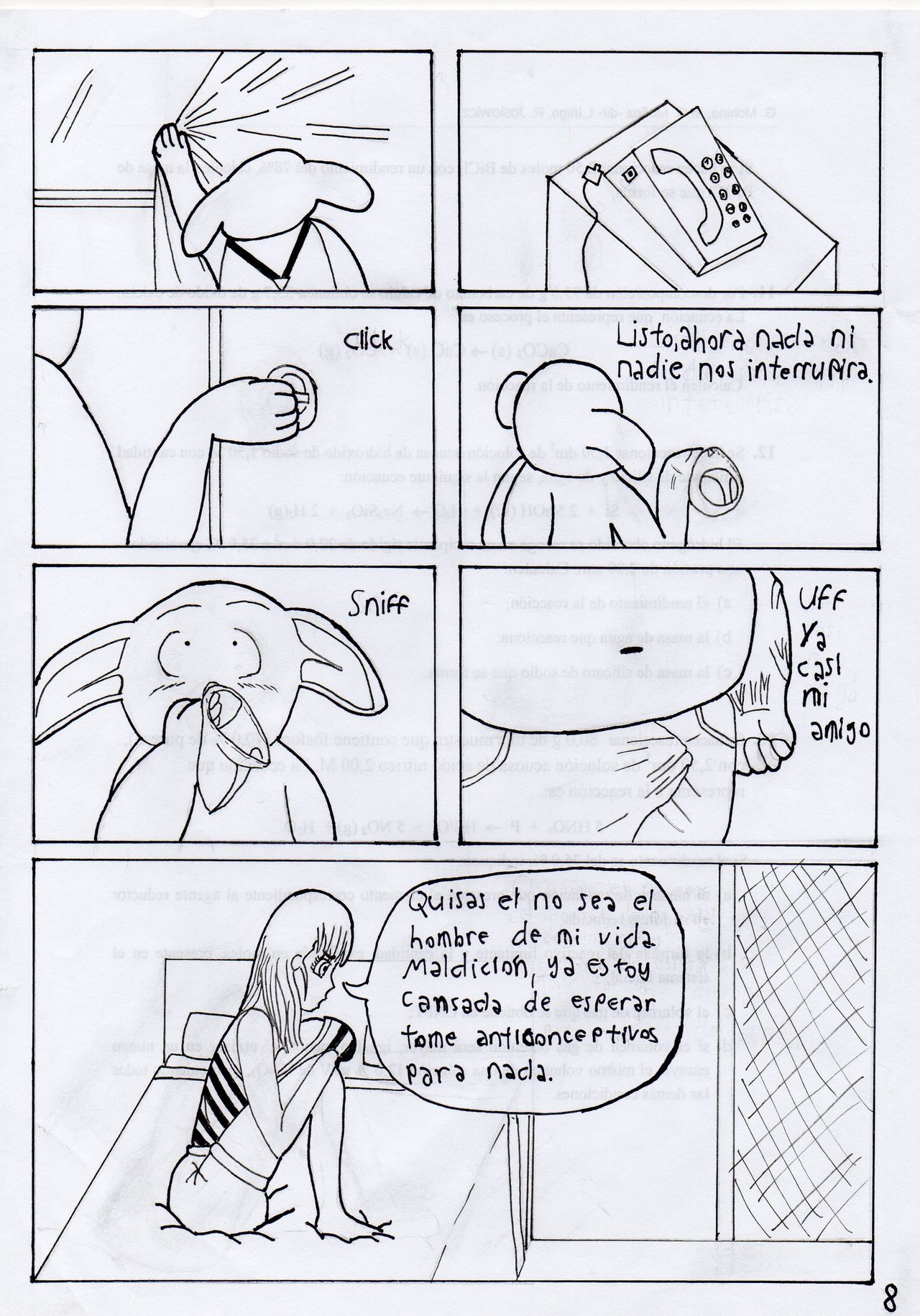 Desire Comics Nº1 : Oolong X Bulma page 9 full