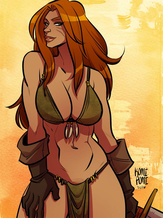 Rowena the Barbarian page 1 full
