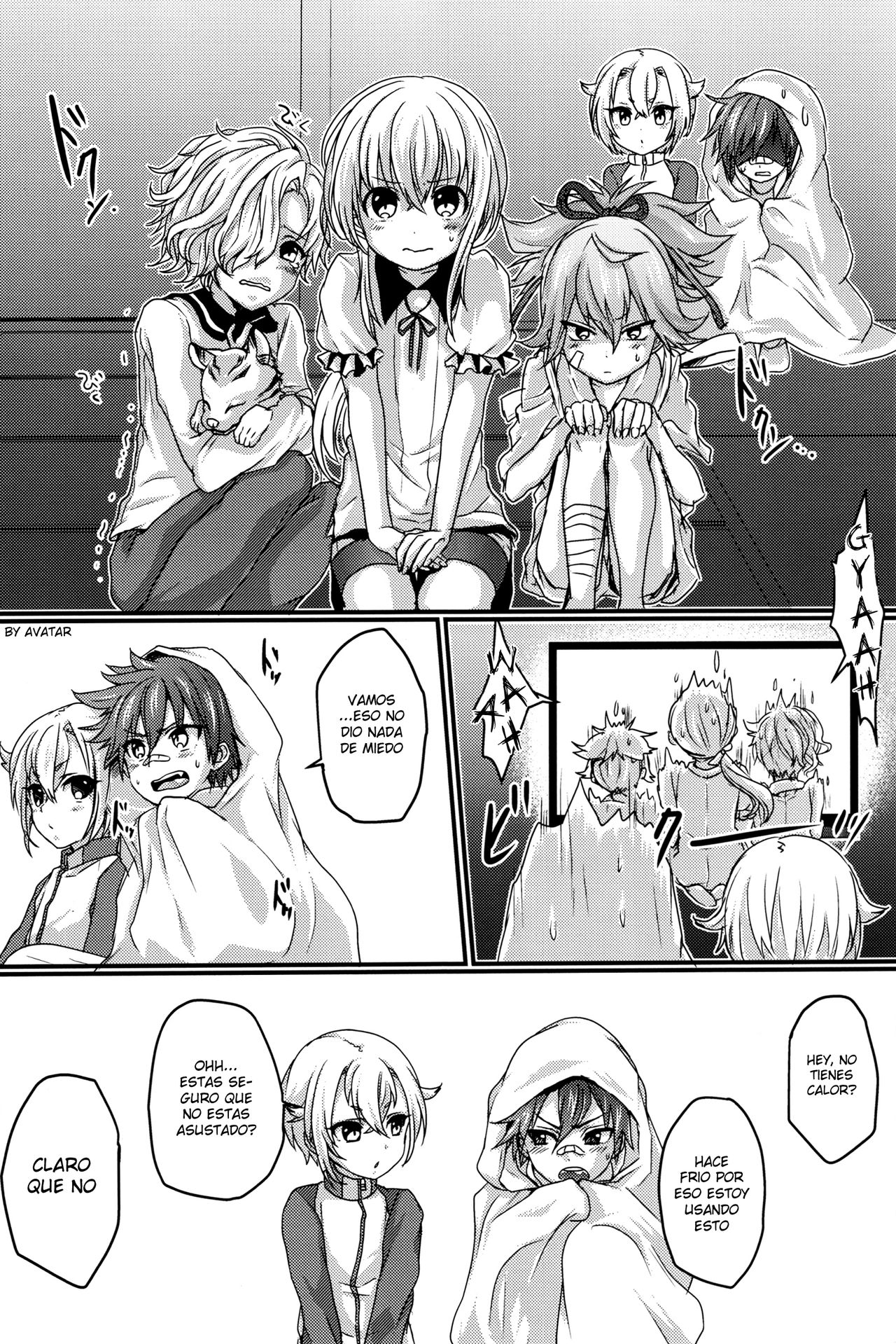 Obake Nanka Kowakunai page 4 full