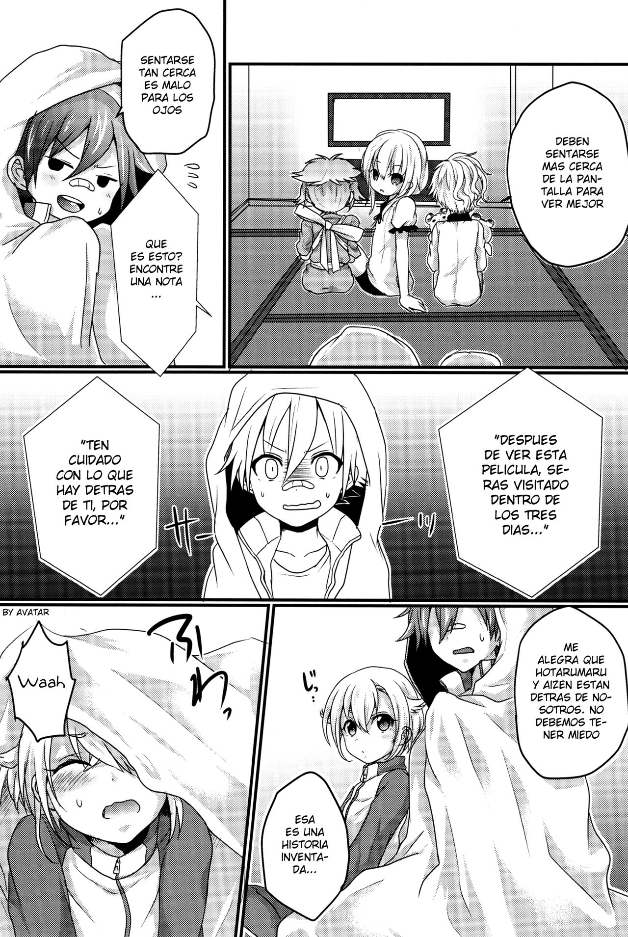 Obake Nanka Kowakunai page 5 full