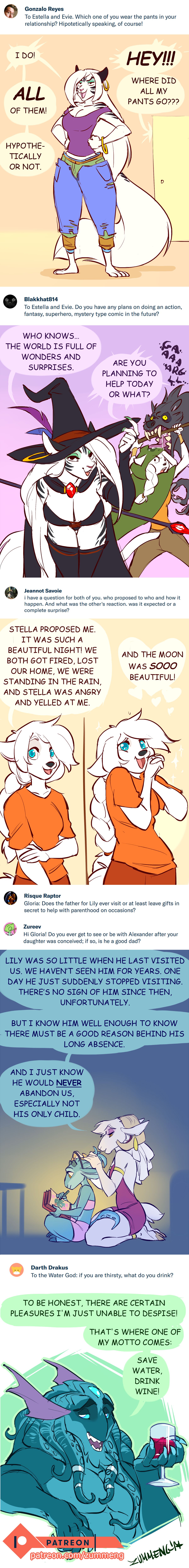 Patreon Q&amp;A page 2 full