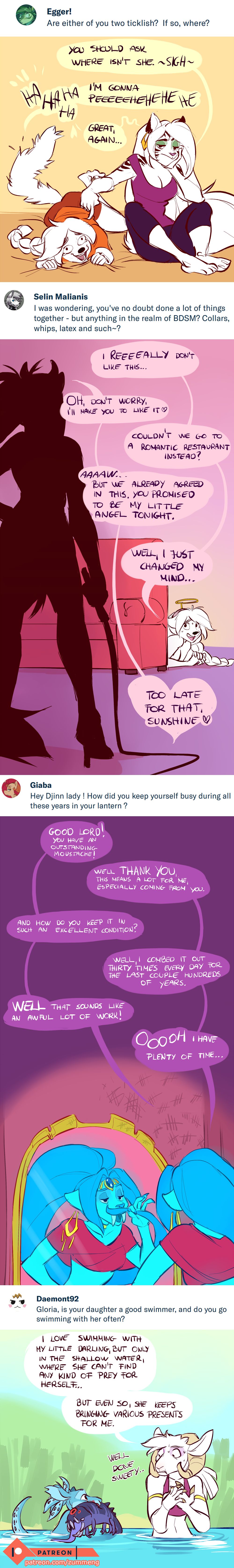 Patreon Q&amp;A page 3 full
