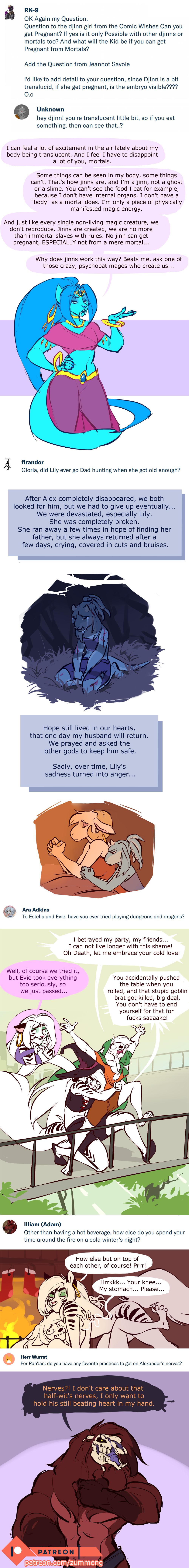 Patreon Q&amp;A page 5 full