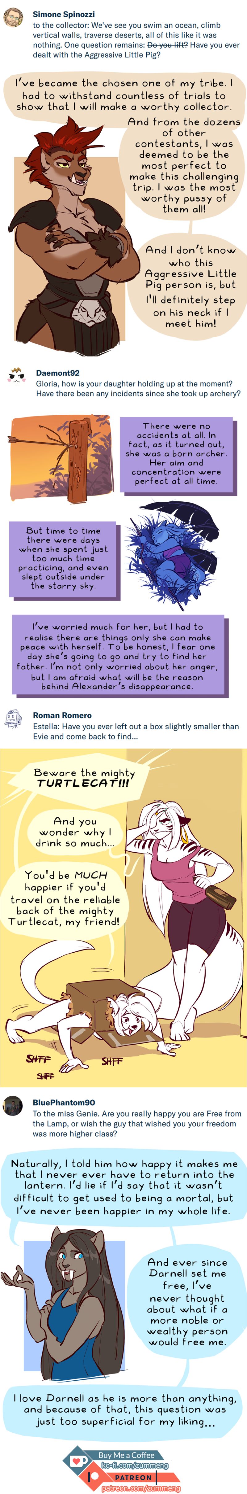 Patreon Q&amp;A page 7 full