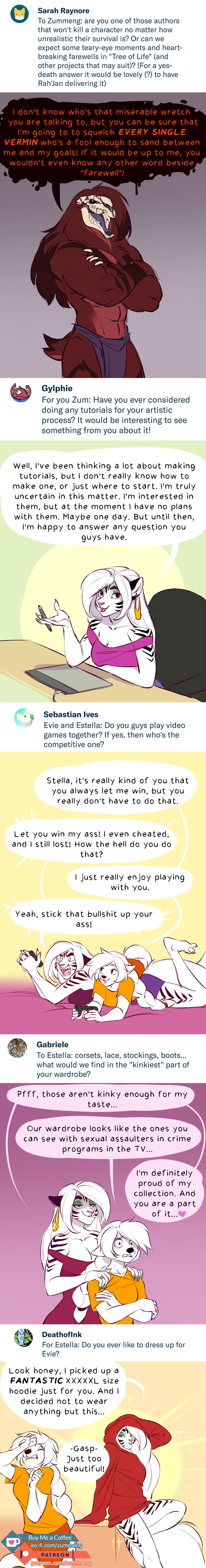Patreon Q&amp;A page 9 full