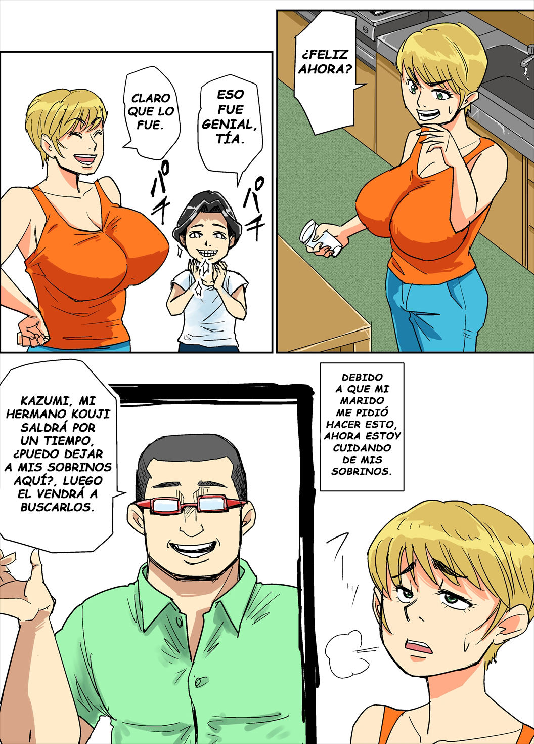 Kazumi to gitei, sono musuko-tachi page 6 full