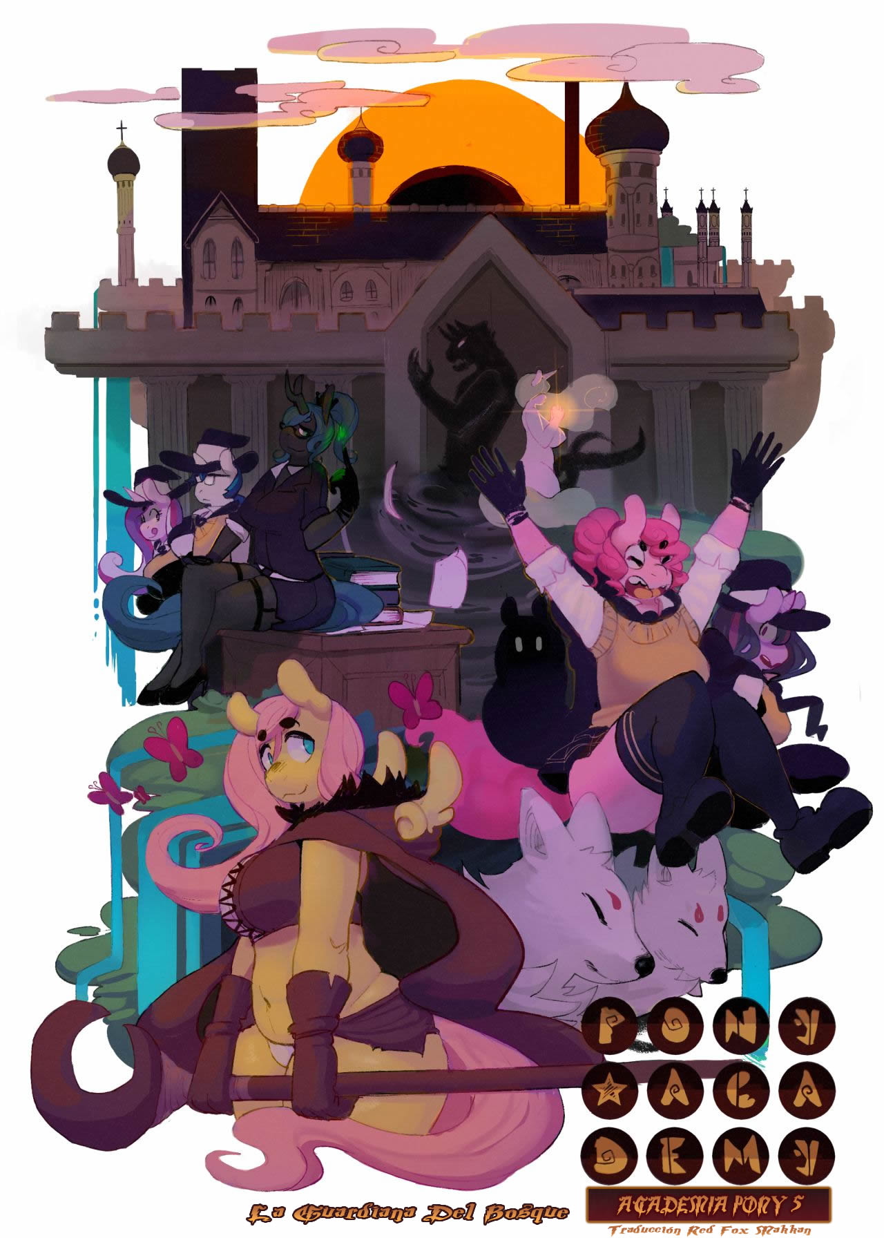 Academia Pony Capitulo 5: La Guardiana del Bosque page 1 full
