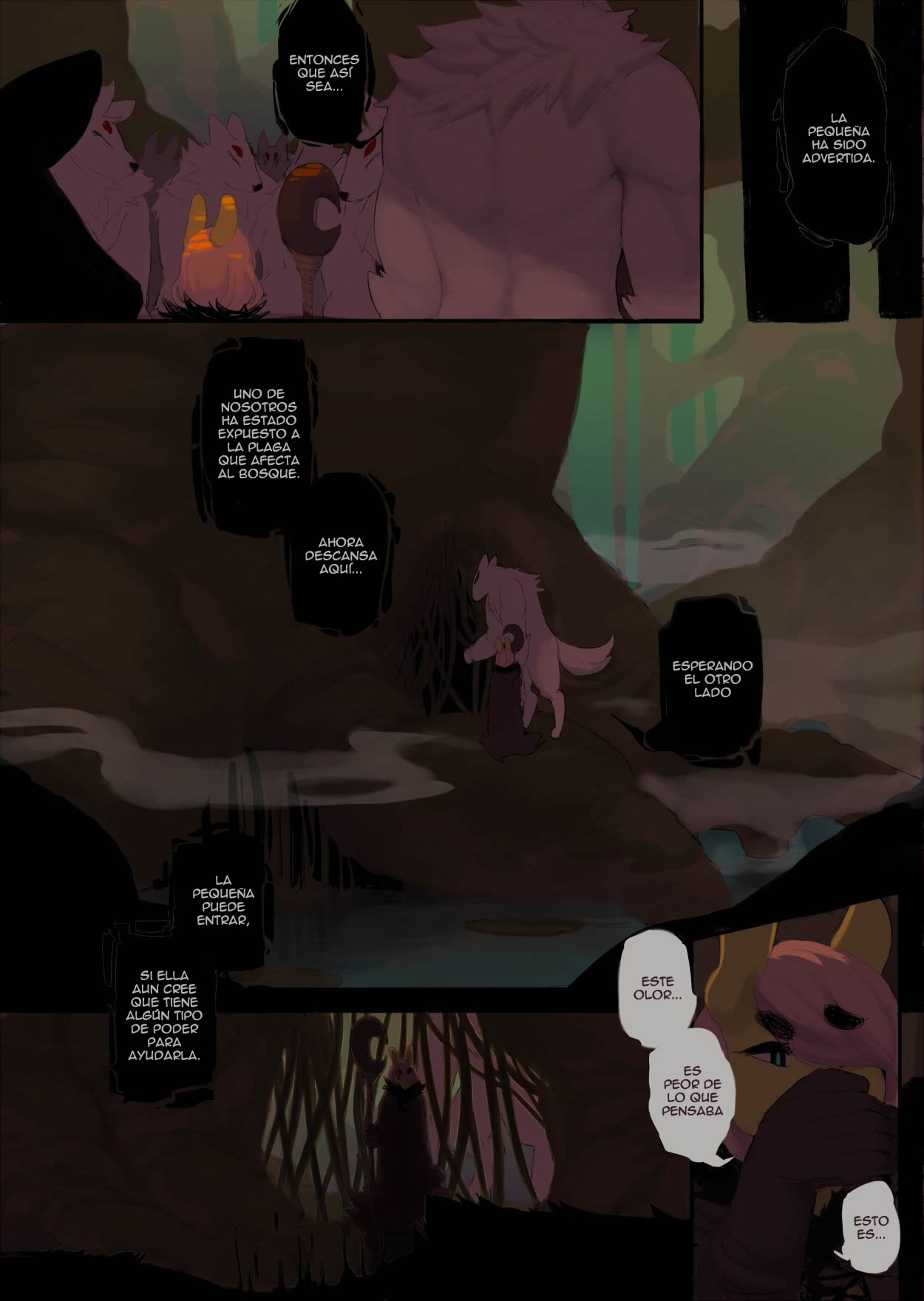 Academia Pony Capitulo 5: La Guardiana del Bosque page 6 full