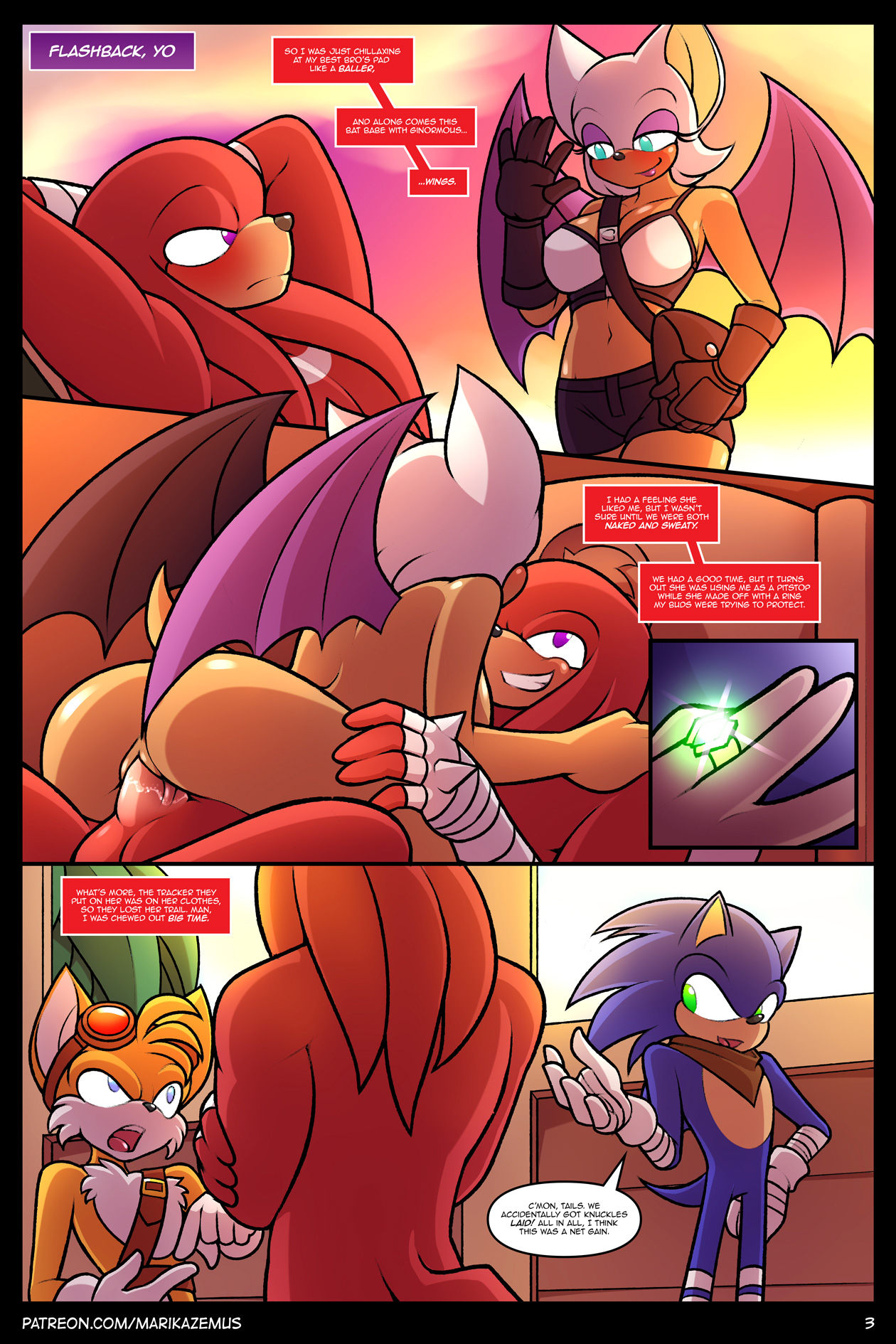 Sonic Boom: Echidna Nights page 3 full