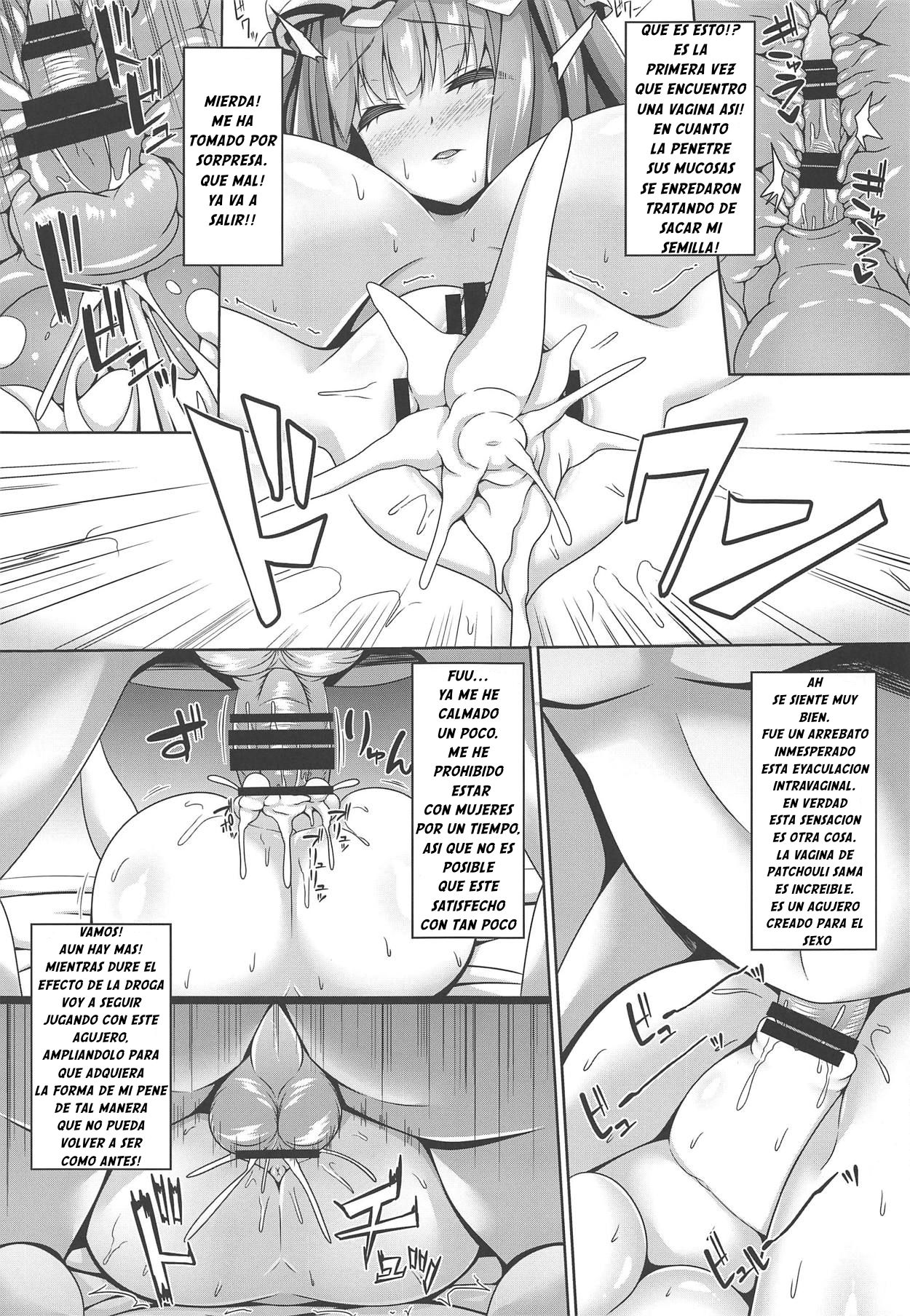 Neteiru Patchouli ni wa Nani o Shite mo Yoi | Si Patchouli Esta Dormida Puedo Hacerle Lo Que Quiera page 8 full