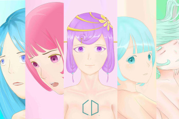 夜明け・五色谱 Colors album V Description cover